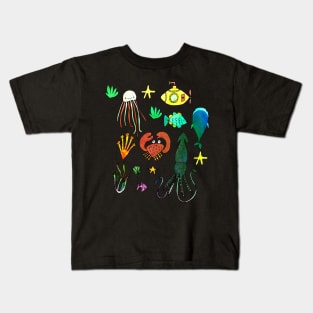 Nautical Bioluminescence Kids T-Shirt